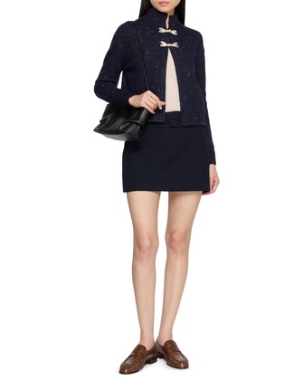 Figure View - Click To Enlarge - JOVENS - Ribbed Long Sleeve Knit Top