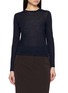 JOVENS Ribbed Long Sleeve Knit Top