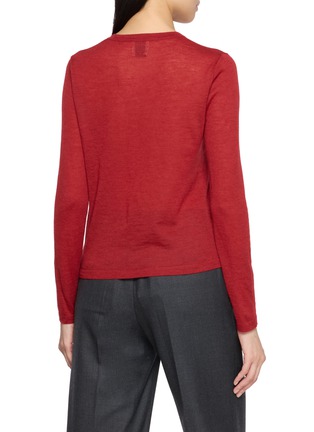 Back View - Click To Enlarge - JOVENS - Ribbed Long Sleeve Knit Top