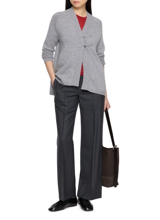Figure View - Click To Enlarge - JOVENS - Ribbed Long Sleeve Knit Top