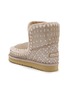  - MOU - Eskimo 18 Sashiko Back Panel Leather Boots
