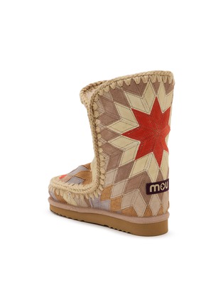  - MOU - Eskimo 24 Quilted Panel Embroidered Suede Boots