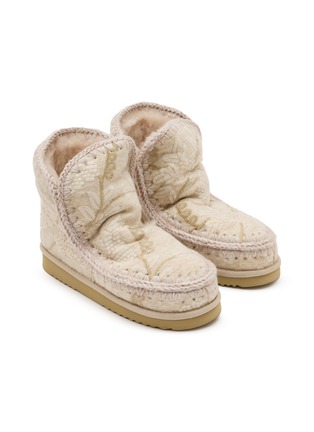 Detail View - Click To Enlarge - MOU - Eskimo 18 Embroidered Ankle Boots