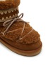 Detail View - Click To Enlarge - MOU - Eskmo 18 Curly Shearling Ankle Boots