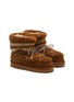 Figure View - Click To Enlarge - MOU - Eskmo 18 Curly Shearling Ankle Boots