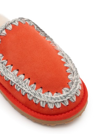 Detail View - Click To Enlarge - MOU - Eskimo Suede Mules