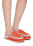 Figure View - Click To Enlarge - MOU - Eskimo Suede Mules