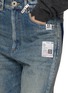  - MIHARA YASUHIRO - Label Detail Flared Light Wash Jeans