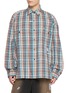 MIHARA YASUHIRO Bird Embroidered Check Shirt