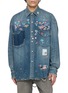 MIHARA YASUHIRO Sticker Denim Shirt
