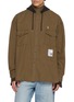 MIHARA YASUHIRO Layered Hoodie Detail Shirt
