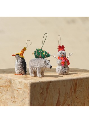 Detail View - Click To Enlarge - STUDIO THIE - Bristle Polar Bear Tree Ornament