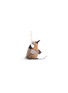 STUDIO THIE Bristle Penguin On Skis Ornament