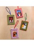 Detail View - Click To Enlarge - STUDIO THIE - Check Photo Frame Embroidered Ornament