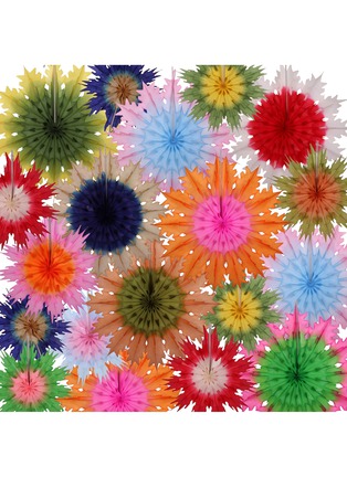 Detail View - Click To Enlarge - STUDIO THIE - Classic Snowflake Ornament - Set of 2