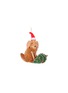 STUDIO THIE Bristle Golden Retriever Ornament
