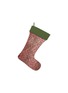 STUDIO THIE Quilted Stocking Diamond Checked  Ornament