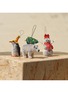 Detail View - Click To Enlarge - STUDIO THIE - Bristle Snowman Ornament