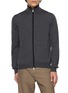 EQUIL Double-Placket Zip-Up Cardigan