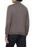 Back View - Click To Enlarge - EQUIL - Double-Placket Zip-Up Cardigan