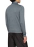 Back View - Click To Enlarge - EQUIL - Washed Long-Sleeve Polo Sweater