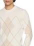  - EQUIL - Diamond-Print Crewneck Sweater