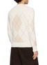 Back View - Click To Enlarge - EQUIL - Diamond-Print Crewneck Sweater