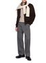 Figure View - Click To Enlarge - EQUIL - Layered Quarter Zip Collar Sweater