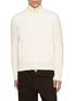 EQUIL Padded Knit-Sleeve Zip-Up Jacket