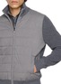  - EQUIL - Padded Knit-Sleeve Zip-Up Jacket