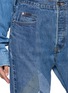  - E.L.V. DENIM - Farrah Chevron Patchwork Flared Jeans