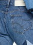  - E.L.V. DENIM - Farrah Chevron Patchwork Flared Jeans