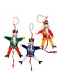 PFAFF Jumping Jack Nutcracker Hanging Ornament Set