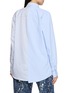 Back View - Click To Enlarge - E.L.V. DENIM - Diana Stripe Cotton Shirt