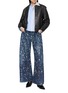 Figure View - Click To Enlarge - E.L.V. DENIM - Diana Stripe Cotton Shirt