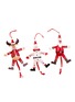 PFAFF Jumping Jack Christmas Character Hanging Ornament Set