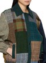  - E.L.V. DENIM - Kara Patchwork Bomber Jacket