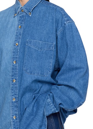  - E.L.V. DENIM - Classic Two Tone Denim Shirt
