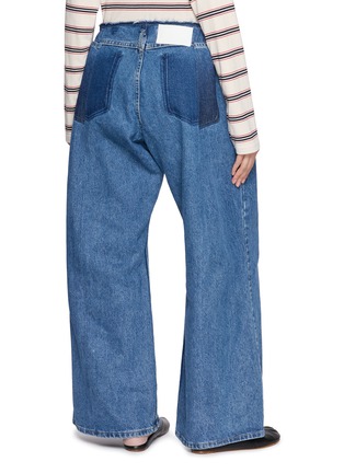 Back View - Click To Enlarge - E.L.V. DENIM - Talbot Elastic Waist Denim Jeans