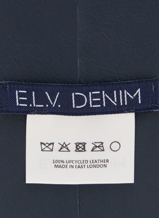 Detail View - Click To Enlarge - E.L.V. DENIM - Leather Tie