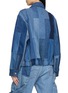 Back View - Click To Enlarge - E.L.V. DENIM - Kara Denim Bomber Jacket