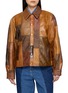 E.L.V. DENIM Bailey Patchwork Bomber Jacket