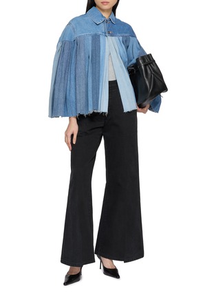 Figure View - Click To Enlarge - E.L.V. DENIM - Odette Flared Denim Jeans