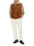 Figure View - Click To Enlarge - VALSTAR - Aan Goose Down Padded Suede Vest