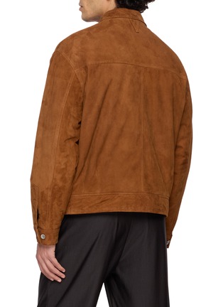 Back View - Click To Enlarge - VALSTAR - Ian Padded Suede Jacket