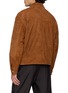 Back View - Click To Enlarge - VALSTAR - Ian Padded Suede Jacket