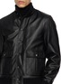  - VALSTAR - Valstarino High Neck Leather Jacket