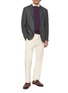 Figure View - Click To Enlarge - JOHN SMEDLEY - Easy Fit Merino Wool Crewneck Sweater