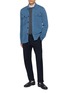 Figure View - Click To Enlarge - JOHN SMEDLEY - Easy Fit Merino Wool Crewneck Sweater