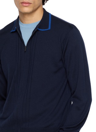  - JOHN SMEDLEY - Standard Fit Merino Wool Cardigan